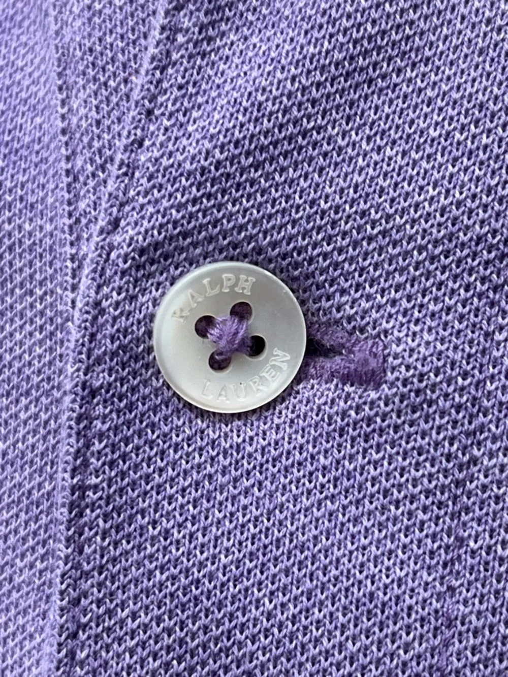 -Polo Ralph Lauren Lavender Polo Shirt Short Sleeve Men's Size Medium - Picture 12 of 14